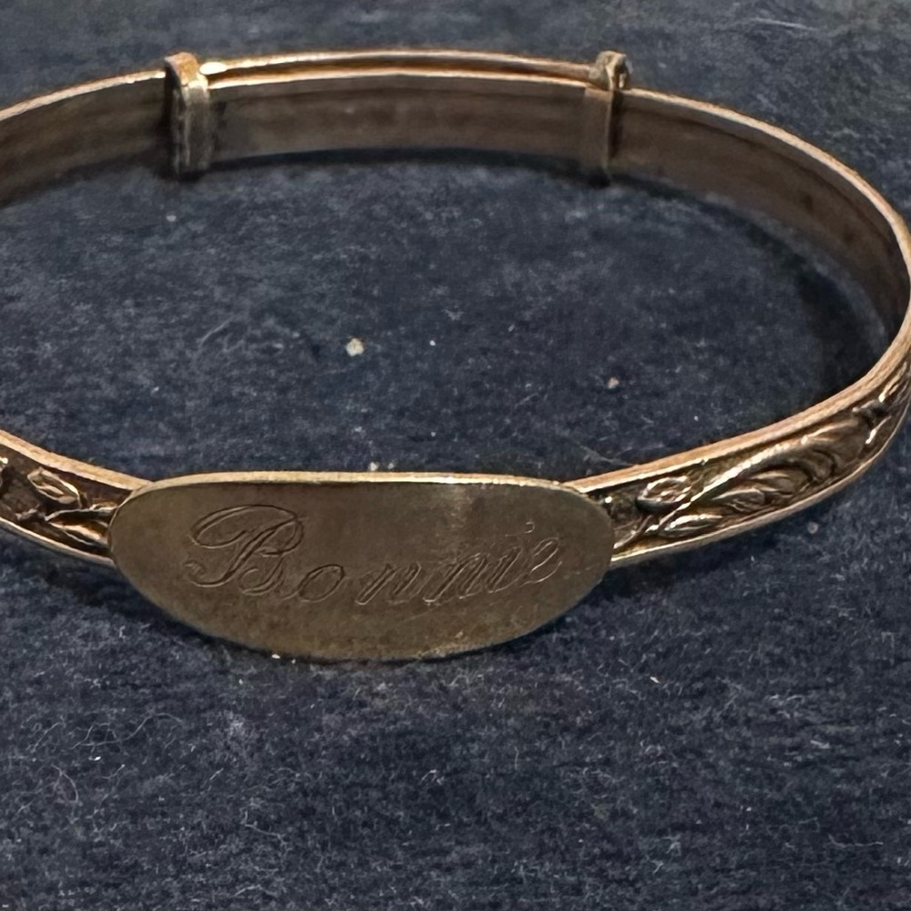Gold filled baby bracelet
